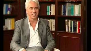 Hvorostovsky  interview in Russian part 1 of 3 [upl. by Noiroc452]