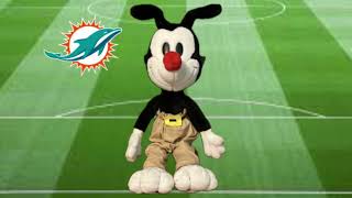 Yakko sings “Dolphins Number One” Fight Song of the Miami Dolphins  Cover [upl. by Maximilianus]