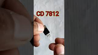 How to convert 24v to 12v  24 वोल्ट से 12 वोल्ट कैसे करें  7812 transistor Use  shorts [upl. by Neom610]