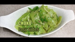 How to Cook Choko Chayote Easy Sides Video Recipe cheekyricho [upl. by Desma]