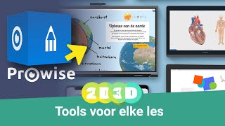 Prowise Presenter  heel veel tools voor elke les [upl. by Comptom]