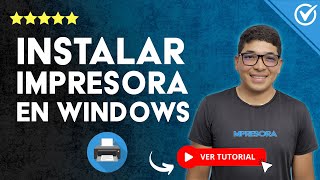 Cómo INSTALAR una IMPRESORA en Windows 11  🖨️ Instalar Driver de Impresora 🖨️ [upl. by Kimberly]