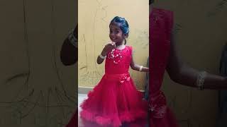 Nenemi anna bagundhi kanna song sung by cutie rishikalatest song nimishrishikavlogs [upl. by Anekam]