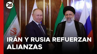 Irán y Rusia refuerzan su alianza estratégica en medio de tensiones globales [upl. by Minsk647]