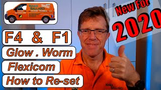 F4 amp F1 Glow Worm Flexicom How to ReSet Your Boiler [upl. by Blank]