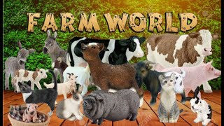 Collection tour all FARM animals 2023  SCHLEICH PAPO BULLYLAND [upl. by Pressman161]