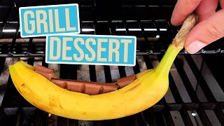 5 einfache und leckere Dessert Ideen vom Grill [upl. by Annayoj21]