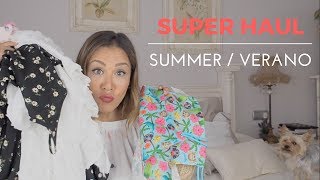 SUPER HAUL ROPA Verano Romwe Zara Stradivarius Shein Mango HyM Rosegal Asos [upl. by Mourant]