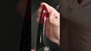 Real Damascus Paring Knife Scorpion Series ASMR UNBOXING [upl. by Eeldivad]