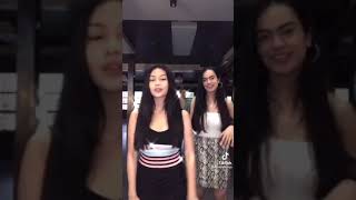 Ashley Del Mundo and Dalia Valde tiktok dance [upl. by Iharas]