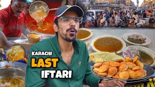 OLDEST BURNS ROAD Street Food Tour In Pakistan  Last Iftari in Karachi [upl. by Dewain885]