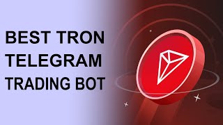 How To Use Tron Trading Bot Telegram [upl. by Boleslaw]