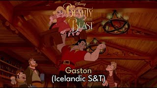 Beauty and the Beast  Gaston Icelandic SampT [upl. by Gael]