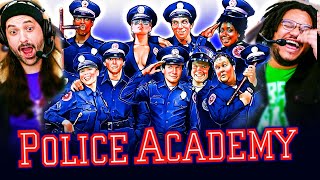 POLICE ACADEMY 1984 MOVIE REACTION FIRST TIME WATCHING Full Movie Review [upl. by Ah]