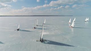 Ice Sailing in Estonia  Jääpurjetamine Eestis [upl. by Towers]