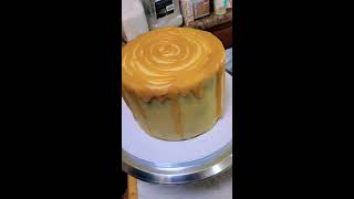 Salted Caramel Cake with Secret Caramel Sauce shorts Life updates [upl. by Jairia]