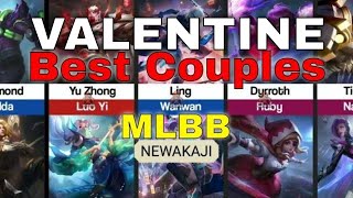 All 28 BEST VALENTINE COUPLES IN MOBILE LEGENDS 2024 MLBBCOUPLES MLBBLOVECOUPLES MLBBBESTCOUPLES [upl. by Airad]