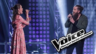 Marion Sophia Dyrvik vs Thomas Løseth  Say Something  The Voice Norge 2017  Duell [upl. by Olfe374]