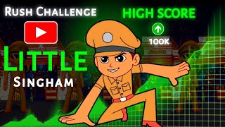 Little Singham  High Score  Funny Rush Challenge  2k24 Letest Videos [upl. by Epilihp]