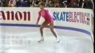 Jill Trenary USA  1988 Worlds Ladies Short Program [upl. by Halli685]