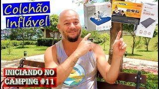 Colchão inflável  Dicas de camping para iniciantes 11 [upl. by Anifled]