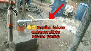 15hp goulds Submersible water pump  installing water pump 200ft water level [upl. by Nahtal]