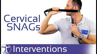 Cervical SNAGs  Neck SelfMobilization [upl. by Netsoj]