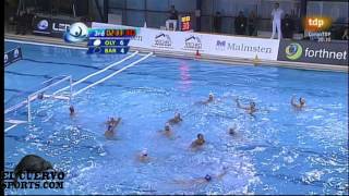 Olympiakos 9 Barceloneta 8 Champions League 2014 29 1 14 water polo [upl. by Glendon]