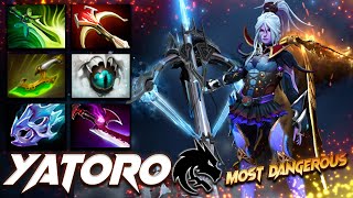 Yatoro Drow Ranger Most Dangerous Archer  Dota 2 Pro Gameplay Watch amp Learn [upl. by Burch528]