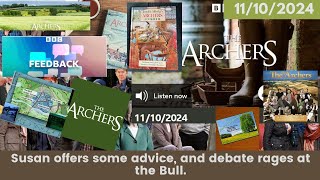 2024 10 11 The Archers Soap Opera [upl. by Rehpotsihc985]