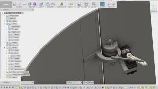 R2D2 Panel Hinge Movement Design Concept [upl. by Kenn455]