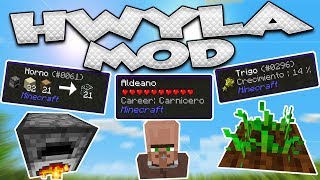 🚨MODS 31🚨  MODS DE MUNDOWIGETTA  HWYLA  ¡INFORMACIÓN EN TIEMPO REAL  PARA MINECRAFT 1112 [upl. by Keeley706]