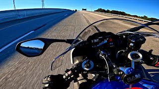 First Ride On A 2022 BMW S1000RR  First Time On A Liter Bike [upl. by Gard]