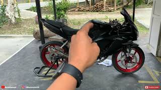 COSTUME STANG JADI UNDERYOKE MOTOR CBR [upl. by Ely]