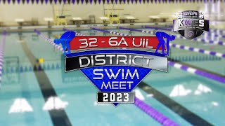 Swimming 326A UIL District Swim Meet January 28 2023 [upl. by Nnyre]