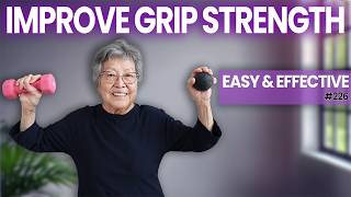 5 Best Exercises for Stronger Arms Ages 60 Easy Exercises to Prevent Injury [upl. by Nylsoj]