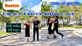 💃🕺Boston Bài tập số 5 tổng hợp 4 bài tập Boston cơ bản dành cho người mới học [upl. by Anaihr445]