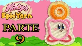 Lets Play  Kirbys Epic Yarn  Parte 9 [upl. by Llenwahs]