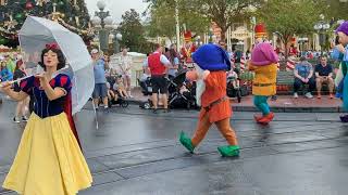 Magic Kingdom Rainy Day Cavalcade Parade  Walt Disney World [upl. by Jerrome]