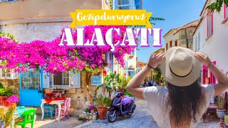 Çeşme Alaçatıda 1 gün Ne yapılır nereler gezilir   alaçatı vlog [upl. by Ancalin539]