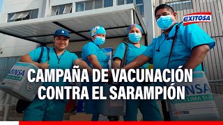 🔴🔵Vacunarán a más de 196 mil niños contra el sarampión ¿Cuál es el rango de edad para la dosis [upl. by Ahsyekal]