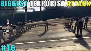 BIGGEST TERRORIST ATTACK IN LOST SANTOSH GTA5 GAMPLAY16 [upl. by Klina79]