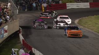 Racer Retaliates after Crash  Bowman Gray Stadium [upl. by Eelannej]