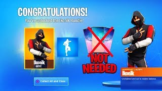 How to Get SCENARIO EMOTE amp IKONIK SKIN Without a Phone Fortnite Season 8 [upl. by Cherida]