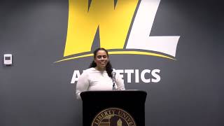 Makenzy Johnson Introductory Press Conference [upl. by Naillij548]