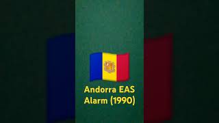 Andorra EAS Alarm 1990 [upl. by Richmal]