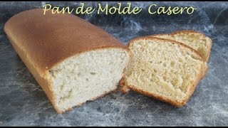 Receta Pan De Molde Casero Muy Facil  Silvana Cocina [upl. by Maloney497]