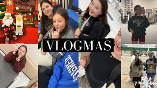 VLOGMAS days 1 amp 2 basketball games icecream friends amp SHOPPINGGGG 🎄🎁 [upl. by Sherwynd255]