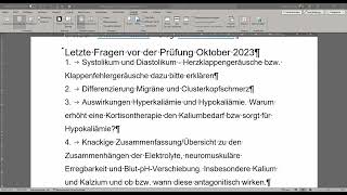 Letzte Fragen vor der Prüfung Oktober 2023 [upl. by Allan]