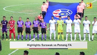 Feb 9 Highlights Sarawak vs Penang FA [upl. by Levenson11]